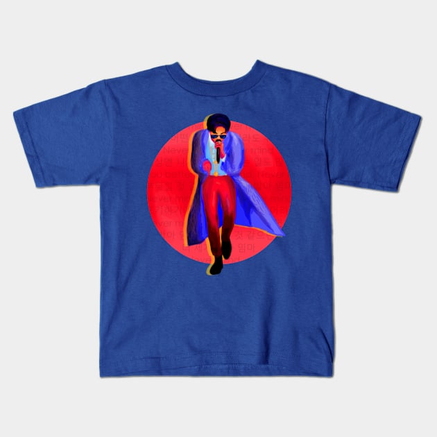 Jin The Rapper Kids T-Shirt by HoneyBliss